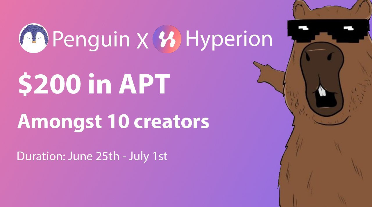 Hyperion x Penguin Chronicles' Creator Program